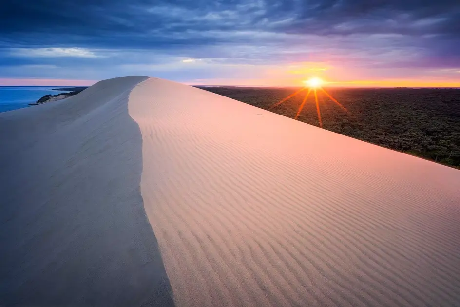 Sahara Desert sunrise Erg Chebbi dunes Morocco
